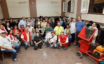 القومي للمرأة يطلق مرحلة جديدة من مشروع تدوير المخلفات الزراعية لإنتاج الكمبوست بالجيزة