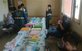 جامعة سوهاج تواصل قوافل «حياة كريمة».. الكشف على 559 مواطنًا بقرية بناويط