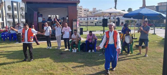 احتفالية جماهيرية لفرقة الإسماعيلية للآلات الشعبية بنادي الفيروز 