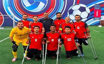 منتخب مصر لكرة القدم للساق الواحدة يتوج ببطولة روسيا الدولية