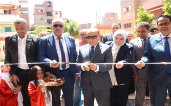 محافظ الغربية يفتتح مدرسة «كفر ميت الحارون» بتكلفة 12.4 مليون جنيه