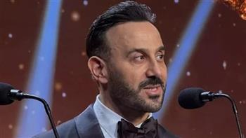 قصي خولي بعد تكريمه في موريكس دور: الجائزة تعبير صادق عن تقدير الجمهور وأهديها لابني