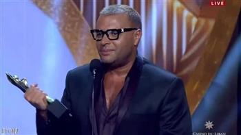 رامي صبري بعد تكريمه في موريكس دور: جائزة نجم الغناء العربي كبيرة عليا وفي نجوم أحسن مني