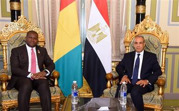 مصر وغينيا تبحثان سبل تعزيز التعاون التنموي والاقتصادي