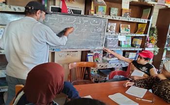 مكتبة عمر مكرم الثقافية تنظم ورشة لتعليم الخط العربي للأطفال ضمن نشاطها الصيفي بالبحيرة