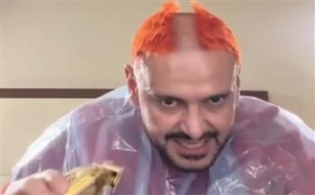 رامز جلال يحلق شعره" زيرو"  ويشارك جمهوره هذه اللحظات ..تفاصيل