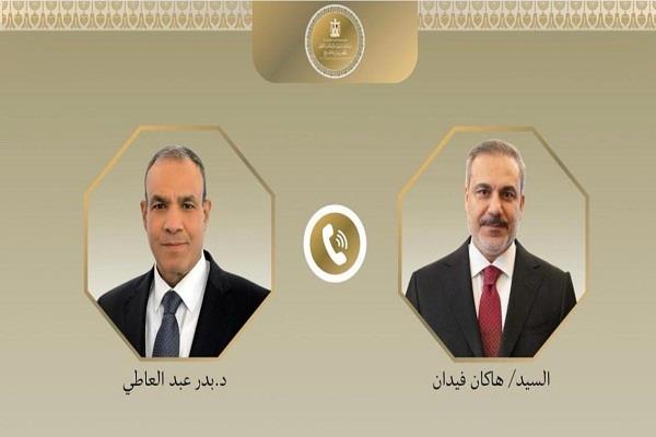 وزيرا الخارجية المصرى والتركي يبحثان التطورات الإقليمية