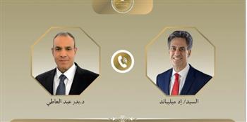 وزير الخارجية ونظيره البريطاني يبحثان تطورات القضية الفلسطينية