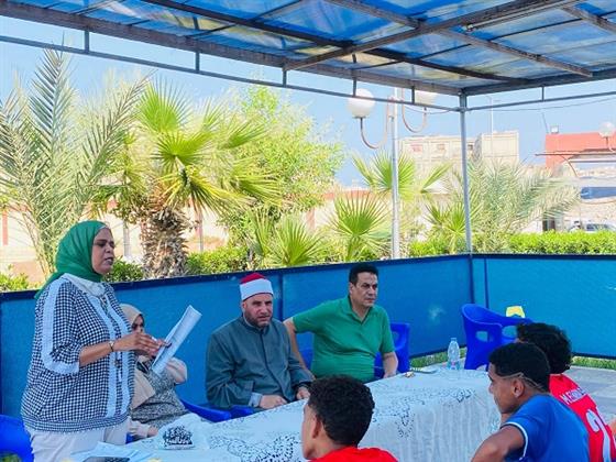 «جودة حياة» ببورسعيد تحتفل بعيد الفلاح ويوم المعلم بمركز شباب القابوطي