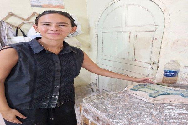 من المشاهدة إلى الإبداع.. ورشة فنية داخل متحف زكريا الخناني وعايدة عبد الكريم