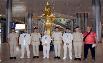 القوات المسلحة تستقبل أبطالها الرياضيين المشاركين بدورة العاب البحر الأبيض المتوسط