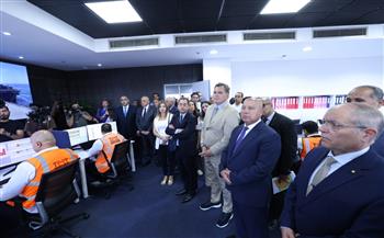 وزير النقل ونظيره الفرنسي يتفقدان محطة «تحيا مصر» بميناء الإسكندرية ويؤكدان عمق التعاون في النقل البحري