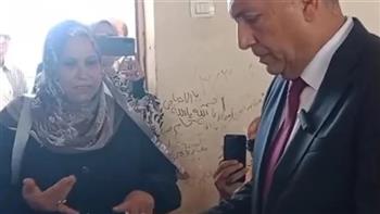 بعد تصدرها السوشيال ميديا.. تفاصيل واقعة محافظ القليوبية ومديرة مدرسة ببنها