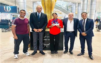 وزارة الرياضة تستقبل فريدة أبوهاشم ثاني العالم في الخماسي الحديث 