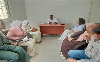 وكيل صحة البحر الأحمر يتابع انتظام العملية التعليمية والخدمات الصحية بمرسى علم