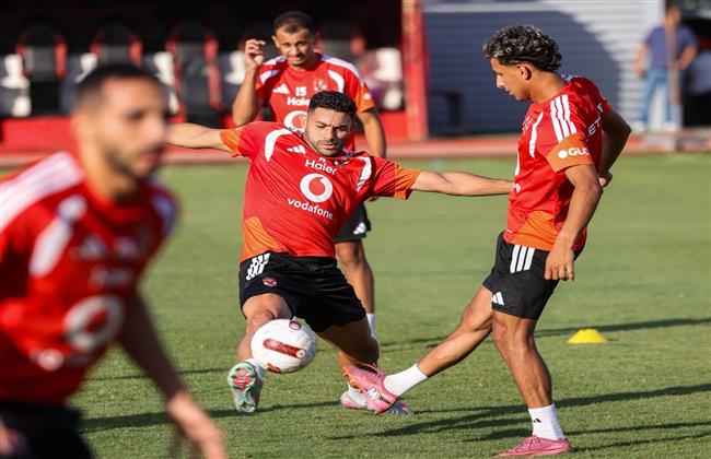 الأهلي يختتم استعداداته لمواجهة المقاولون العرب في الدوري الممتاز
