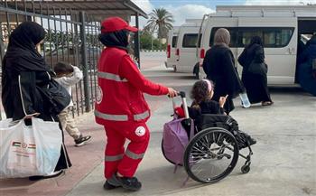 ميناء رفح البري بشمال سيناء يستقبل الدفعة الـ82 من العائدين الفلسطينيين