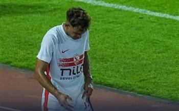 طبيب الزمالك يكشف تفاصيل إصابة محمد السيد أمام أبو قير للأسمدة