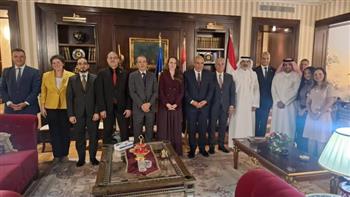 وزيرة خارجية رومانيا تشيد بدور مصر والعلاقات الممتدة بين البلدين