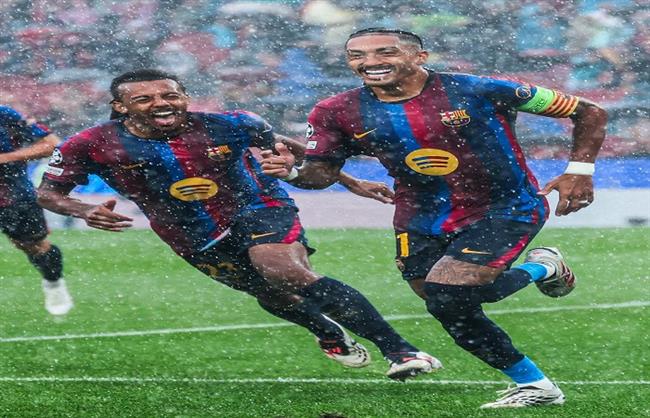 دوري أبطال أوروبا.. برشلونة يتقدم على فينورد بهدف مبكر تحت أنظار عبد الكريم