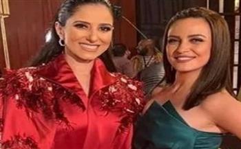 حنان مطاوع تحتفل بعيد ميلاد ريهام عبد الغفور