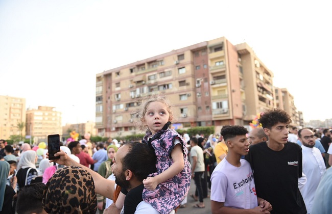 صلاة عيد الفطر من مسجد أبو بكر الصديق