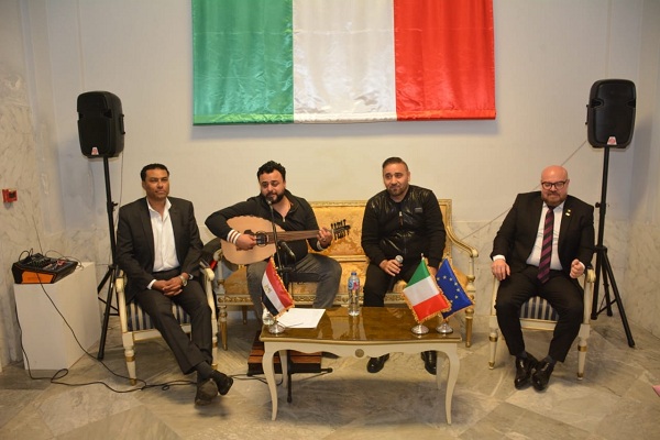 حفل مجد القاسم بالقنصلية الإيطالية بالإسكندرية (1)