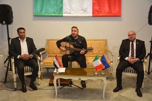 حفل مجد القاسم بالقنصلية الإيطالية بالإسكندرية (1)