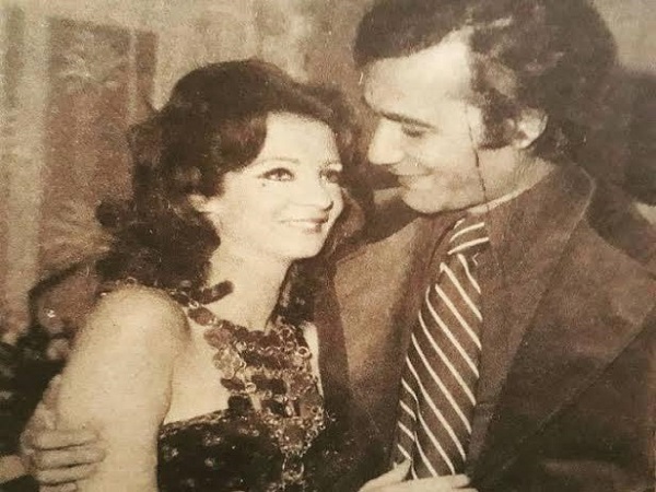 محمود ياسين وشهيرة