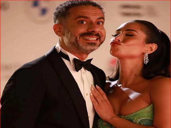 محمد فراج وزوجته