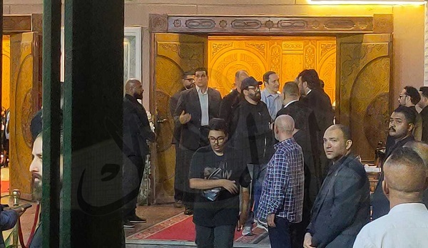 عزاء والد محمد رمضان