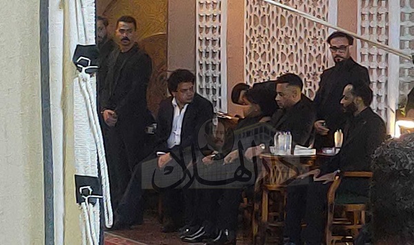 عزاء والد محمد رمضان