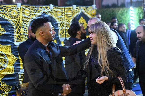 عزاء والد  محمد رمضان