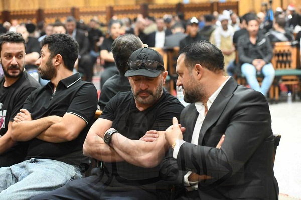 عزاء والد  محمد رمضان