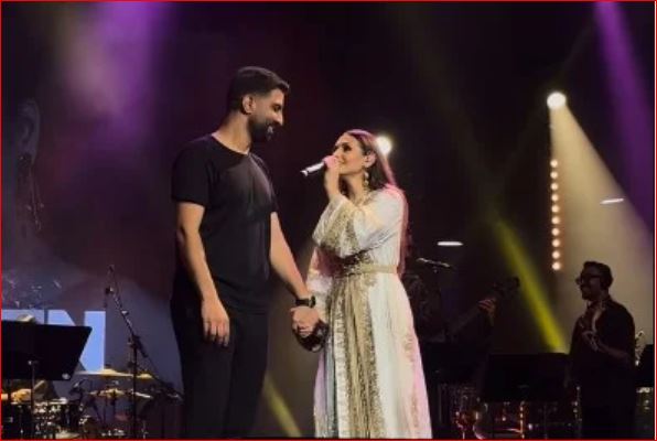 كارمن سليمان وزوجها