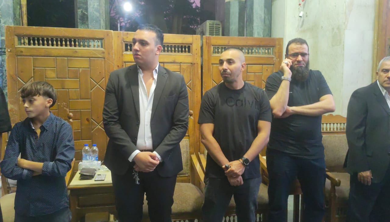 عزاء والدة سارة وفيق