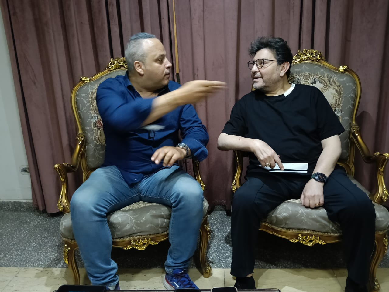 تامر عبد المنعم وهاني شاكر