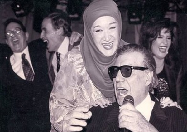 فريد شوقي وهدى سلطان