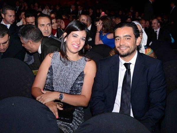 هاني سلامة وزوجته