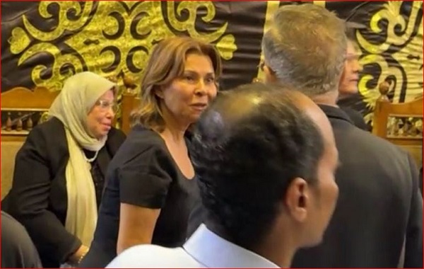 عزاء أرملة سيد مكاوي