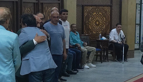 عزاء شقيقة أحمد صيام