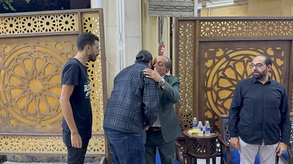 عزاء شقيقة أحمد صيام
