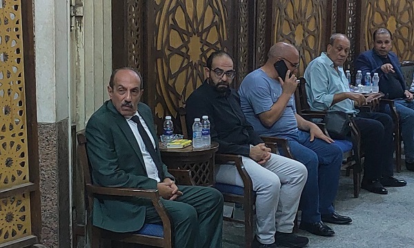 عزاء شقيقة أحمد صيام