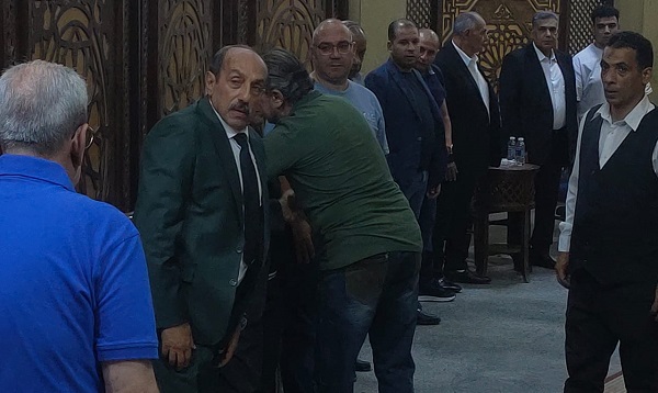 عزاء شقيقة أحمد صيام