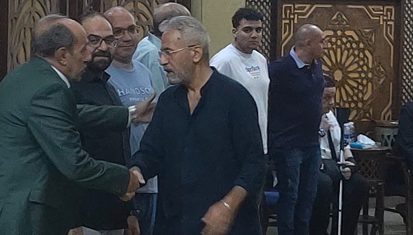 عزاء شقيقة أحمد صيام