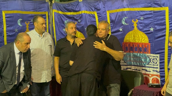 عزاء والدة حمادة بركات